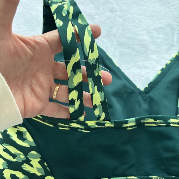 OFFLINE by Aerie Goals Medium Impact Cheetah Print Sports Bra--NEW--XL - Picture 5 of 15